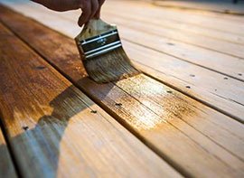 Timber treatment work